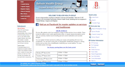 Desktop Screenshot of belvoirhealthgroup.co.uk